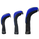 Longridge Longneck Pro Headcover 3 Pack - Blue