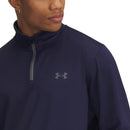 Under Armour Matchplay 1/4 Zip Pullover - Midnight Navy/Pitch Gray