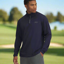 Under Armour Matchplay 1/4 Zip Pullover - Midnight Navy/Pitch Gray