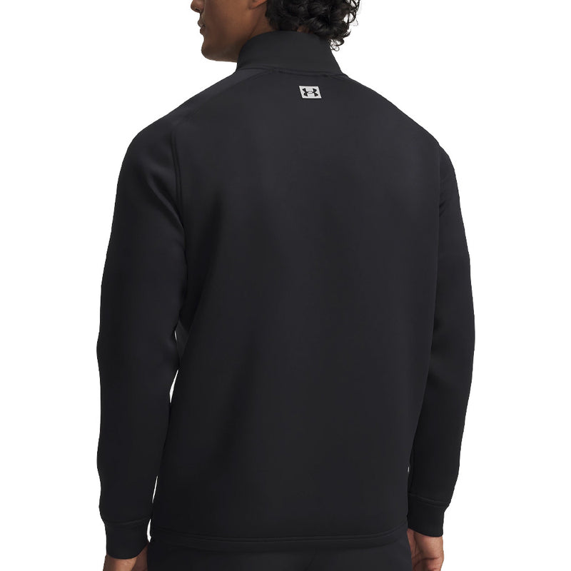 Under Armour Drive Pro Hybrid 1/2 Zip Pullover - Black/Black