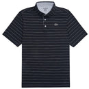 Good Good Golf Fade Polo - Black/White