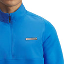 Under Armour Drive Pro Hybrid 1/2 Zip Pullover - Blue Atlantis/Black