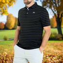 Good Good Golf Fade Polo - Black/White
