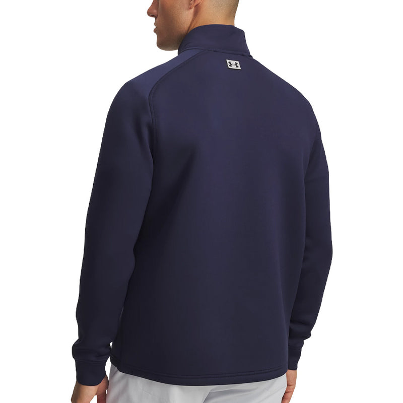 Under Armour Drive Pro Hybrid 1/2 Zip Pullover - Midnight Navy/Black