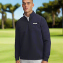 Under Armour Drive Pro Hybrid 1/2 Zip Pullover - Midnight Navy/Black