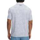 Under Armour Matchplay Printed Polo Shirt - White/Blue Smoke/Midnight Navy