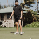 Good Good Golf Fade Polo - Black/White