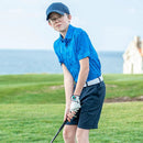 Galvin Green Junior Rowan Polo Shirt - Blue/Navy