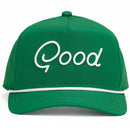 Good Good Golf Show Out Rope Cap - Solid Green/White