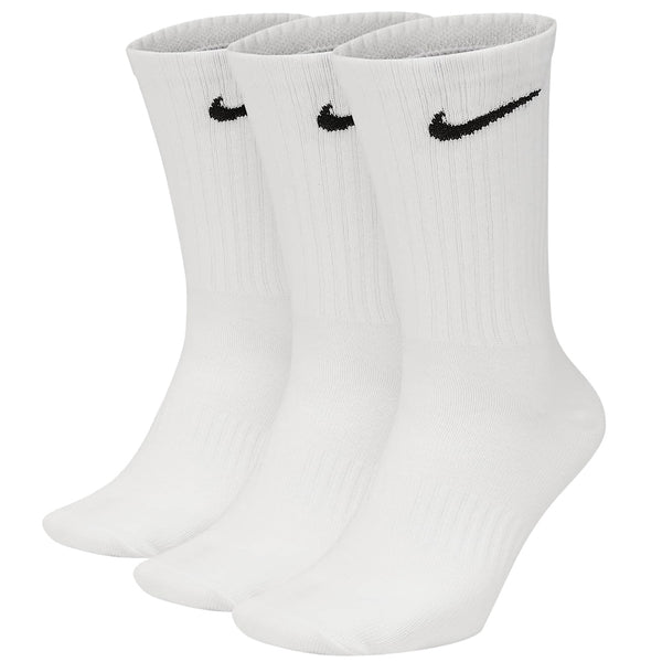 Nike Everday Lightweight Training Socks (3 Pack) - White/Black