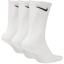 Nike Everday Lightweight Training Socks (3 Pack) - White/Black