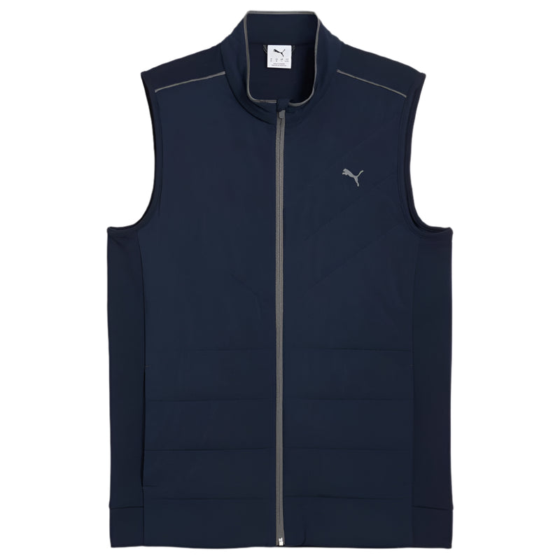 Puma Cloudspun Fleece Hybrid Gilet - Deep Navy