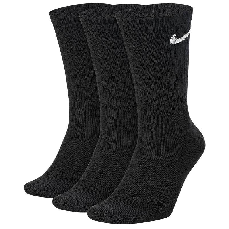 Nike Everday Lightweight Training Socks (3 Pack) - Black/White