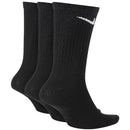 Nike Everday Lightweight Training Socks (3 Pack) - Black/White