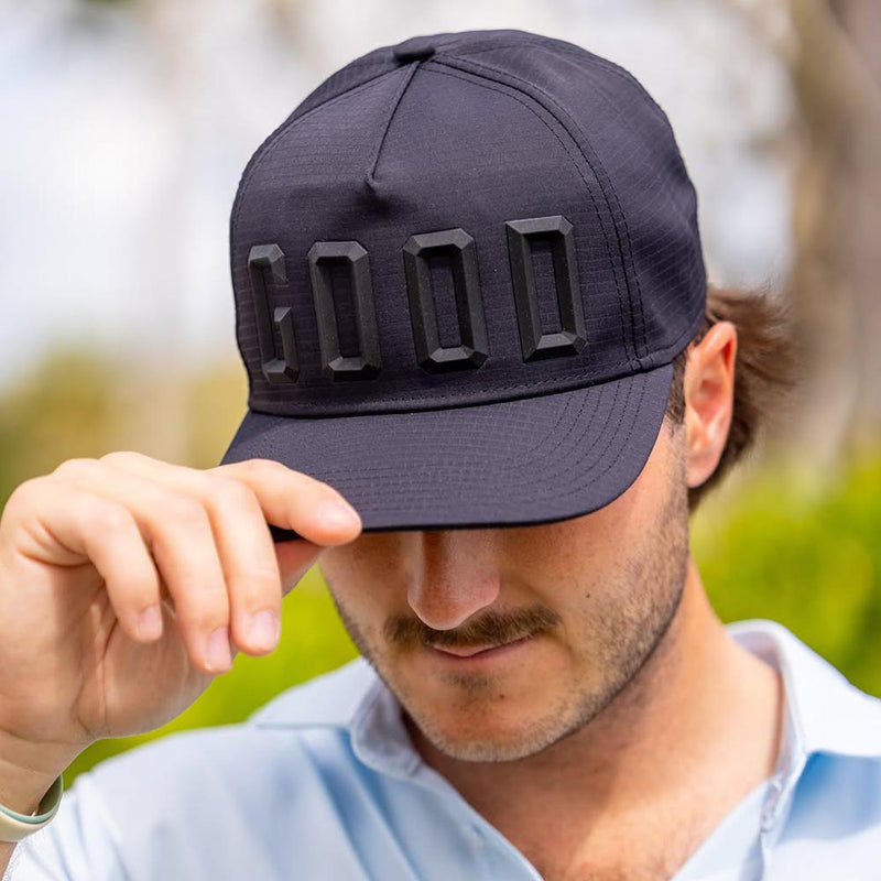 Good Good Golf Elite Good Cap - Solid Black