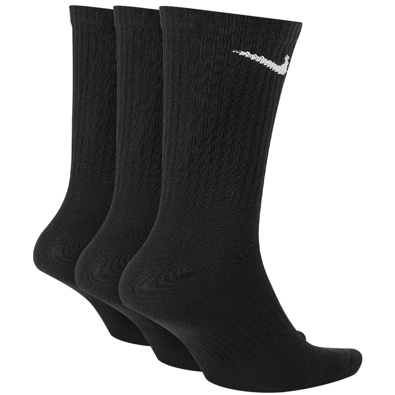 Nike Everday Lightweight Training Socks (3 Pack) - Black/White