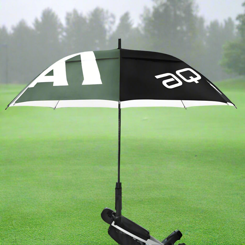 Big Max Aqua UV Umbrella - Olive Green/Black