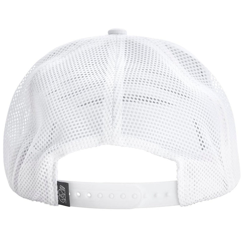 Good Good Golf Focus Trucker Cap - Solid White/Black