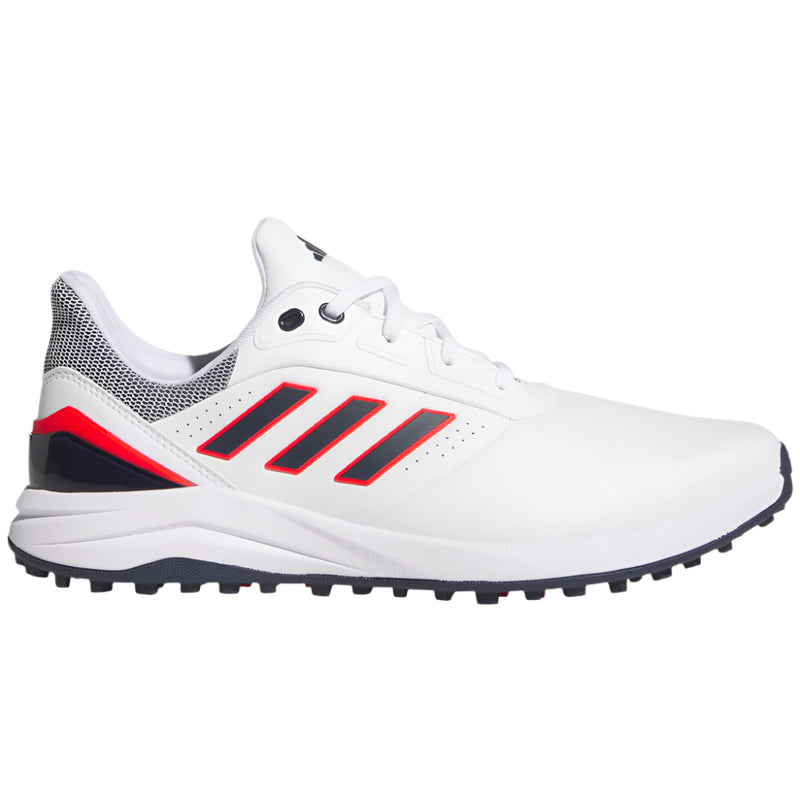 Adidas Solarmotion Spikeless Waterproof Shoes - White/Collegiate Navy/Lucid Red