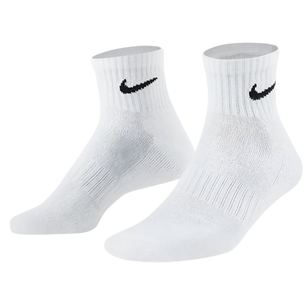 Nike Everday Cushion Ankle Socks (3 Pack) - White/Black