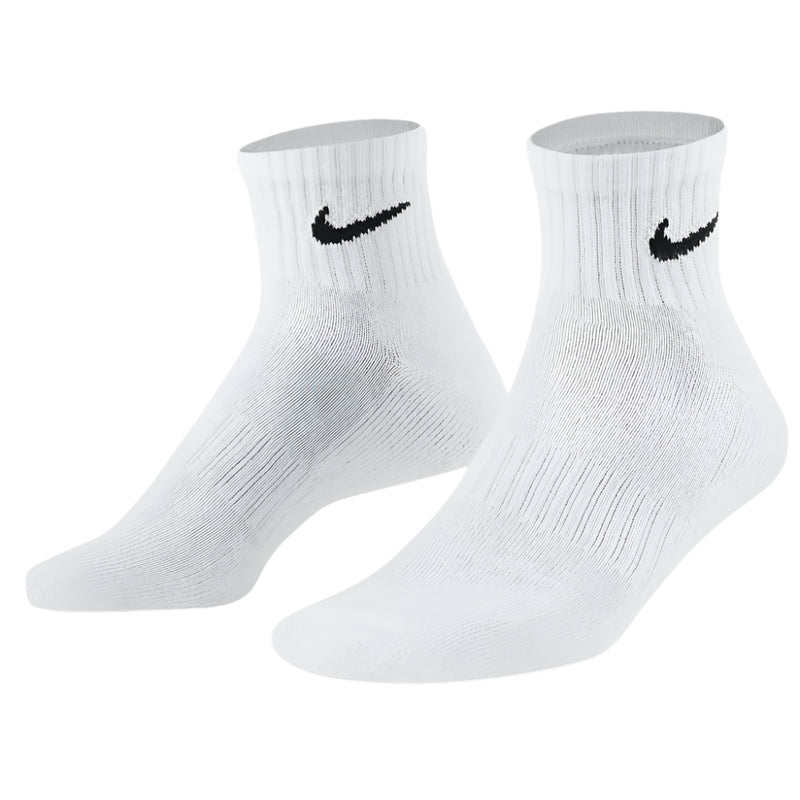 Nike Everday Cushion Ankle Socks (3 Pack) - White/Black