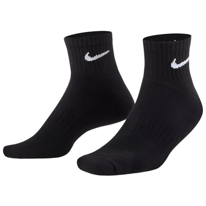 Nike Everday Cushion Ankle Socks (3 Pack) - Black/White