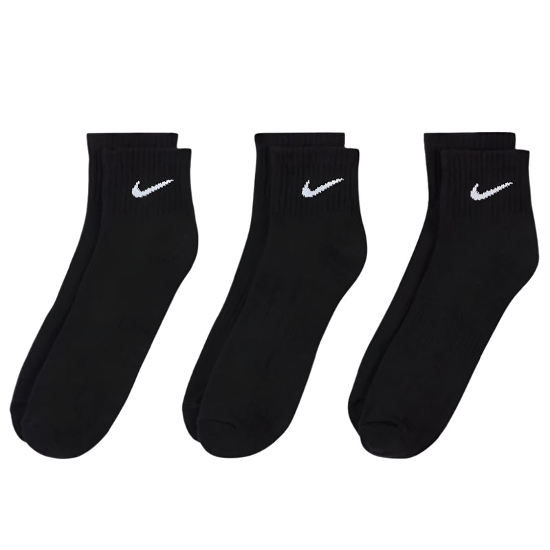 Nike Everday Cushion Ankle Socks (3 Pack) - Black/White
