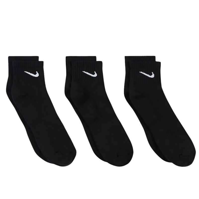 Nike Everday Cushion Ankle Socks (3 Pack) - Black/White