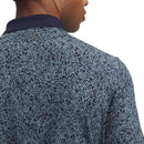 Under Armour Matchplay Printed Polo Shirt - Midnight Navy/Jasper Blue/Pitch Gray