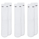 Nike Everday Cushion Crew Socks (3 Pack) - White/Black