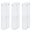 Nike Everday Cushion Crew Socks (3 Pack) - White/Black