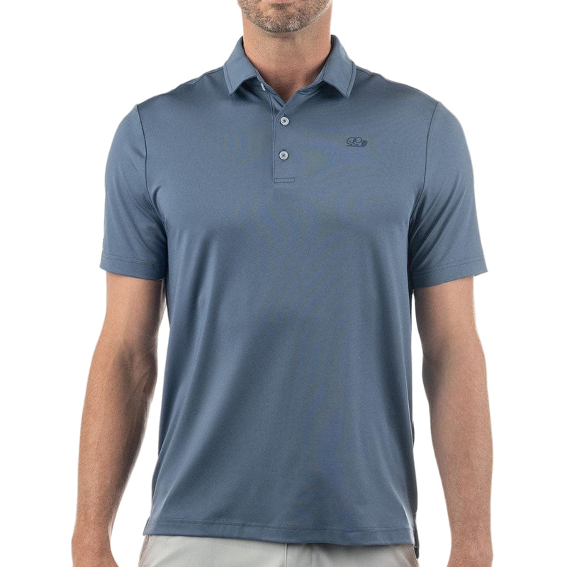 Good Good Golf Indigo Mountain Polo - Solid Blue