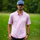 Good Good Golf Pink Punch Polo - Solid Pink