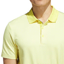 adidas Beyond The Course Textured Polo Shirt - Pure Sulfur