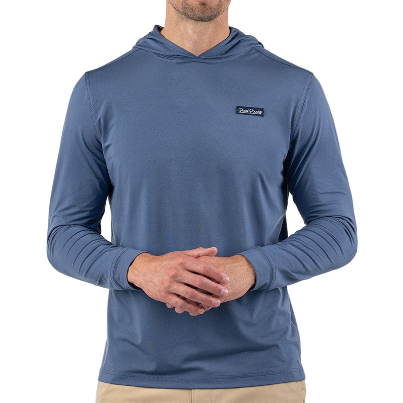 Good Good Golf Indigo Mountain Goodie Hoodie - Solid Blue