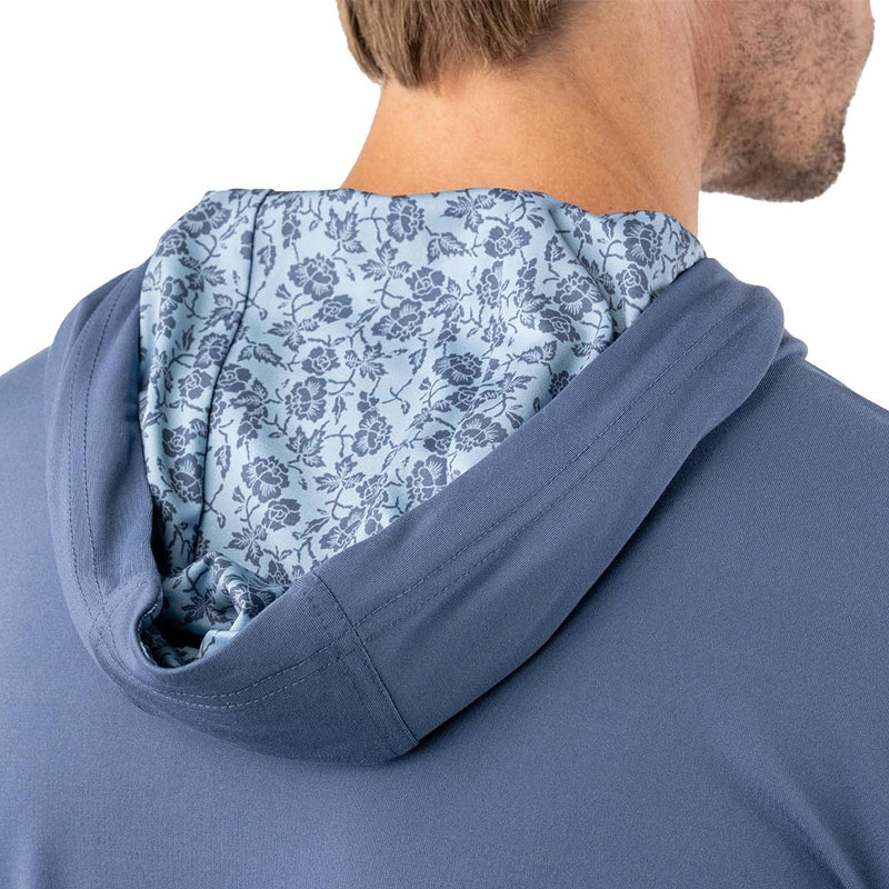 Good Good Golf Indigo Mountain Goodie Hoodie - Solid Blue