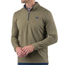 Good Good Golf Savanna 1/4 Zip Pullover - Solid Green