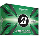 Bridgestone e12 High Launch Golf Balls - White - 12 Pack