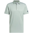 adidas Beyond The Course Textured Polo Shirt - Silver Green