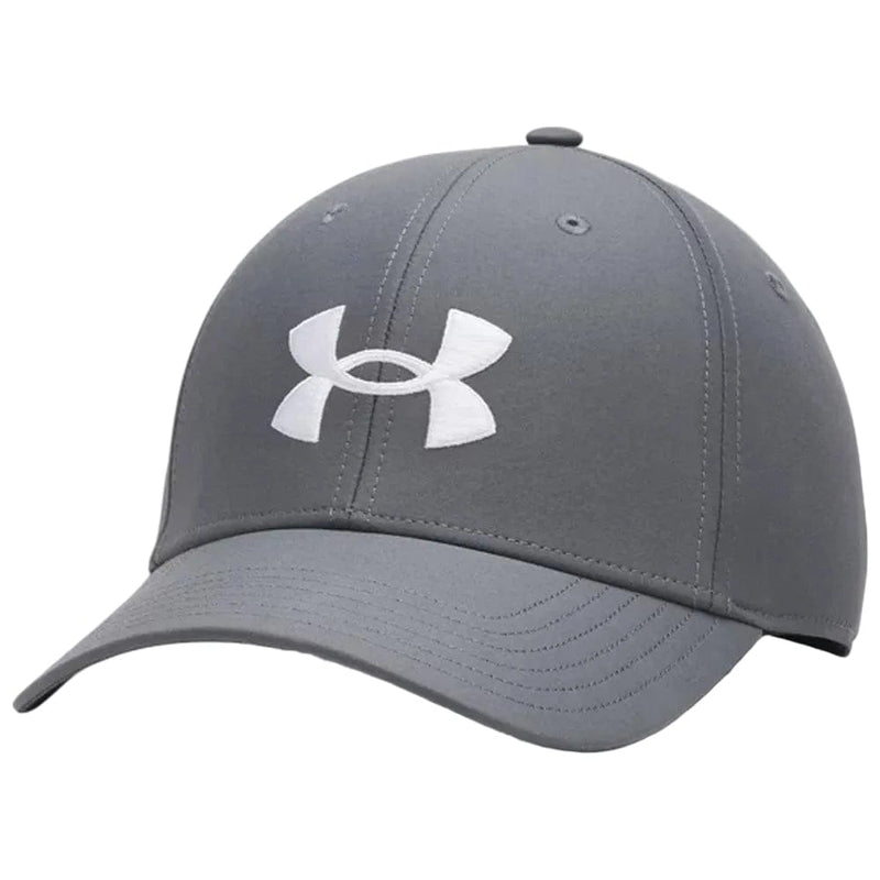Under Armour Drive Low Adjustable Cap - Pitch Gray/White