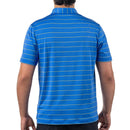 Good Good Golf On Tour Polo - Solid Blue/Yellow