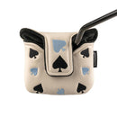 Good Good Golf Ace In The Hole Mallet Cover - White/Sky/Black