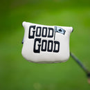 Good Good Golf Ace In The Hole Mallet Cover - White/Sky/Black