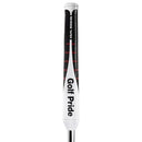 Golf Pride Reverse Taper Pistol Small Putter Grip - Black/White/Red