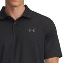 Under Armour Matchplay Printed Polo Shirt - Black/Anthracite/Pitch Gray