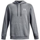 Under Armour Icon Fleece Hoodie - Pitch Gray Medium Heather/White