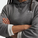 Under Armour Icon Fleece Hoodie - Pitch Gray Medium Heather/White