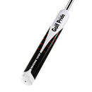 Golf Pride Reverse Taper Round Small Putter Grip - Black/White/Red