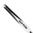Golf Pride Reverse Taper Flat Small Putter Grip - Black/White/Red