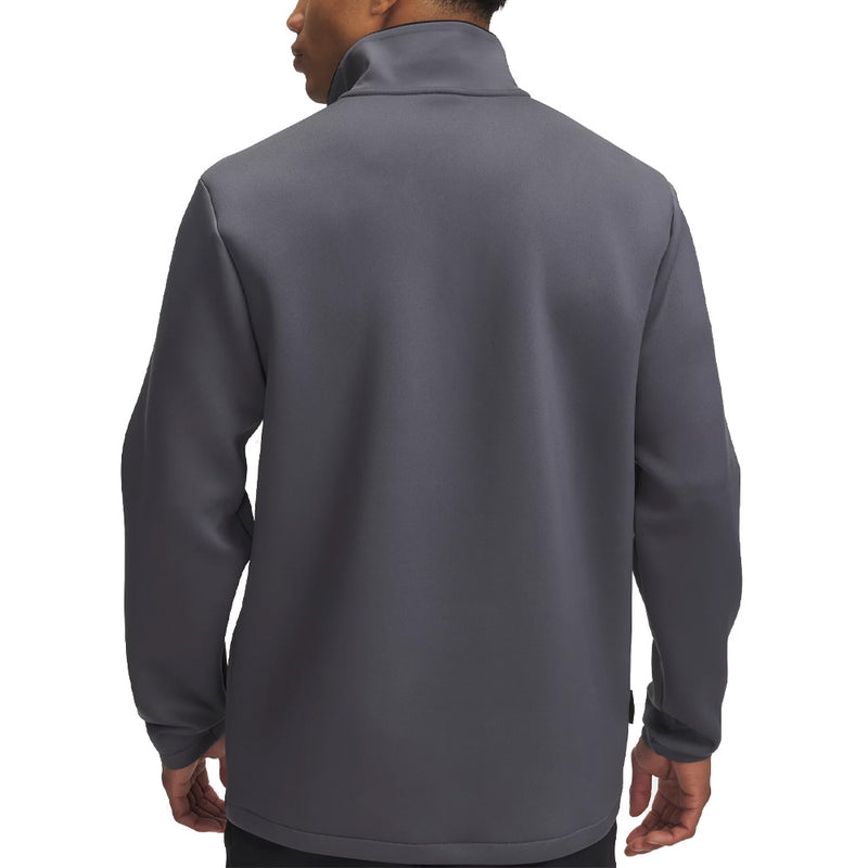 Under Armour Drive Pro Storm Hybrid 1/4 Zip - Castlerock/Metallic Silver